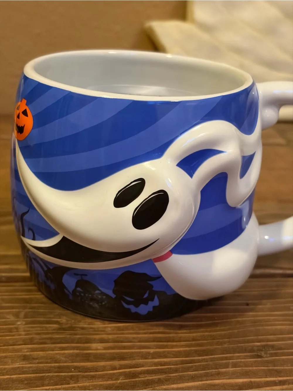 Disneyland Parks ZERO Nightmare Before Christmas 3D XL Mug NWT